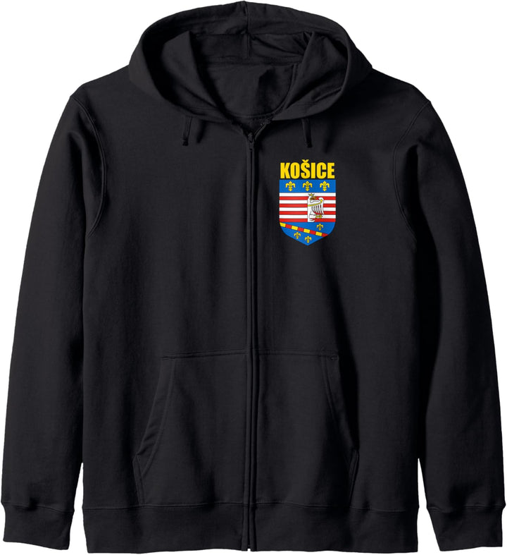 Coat Of Arms Of Kosice Slovakia Souvenir Eastern Slovak Kapuzenjacke