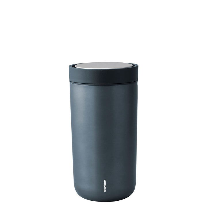 Stelton To-Go Click - Thermobecher, doppelwandige Isolierflasche - Rostfreier, auslaufsicherer Kaffe