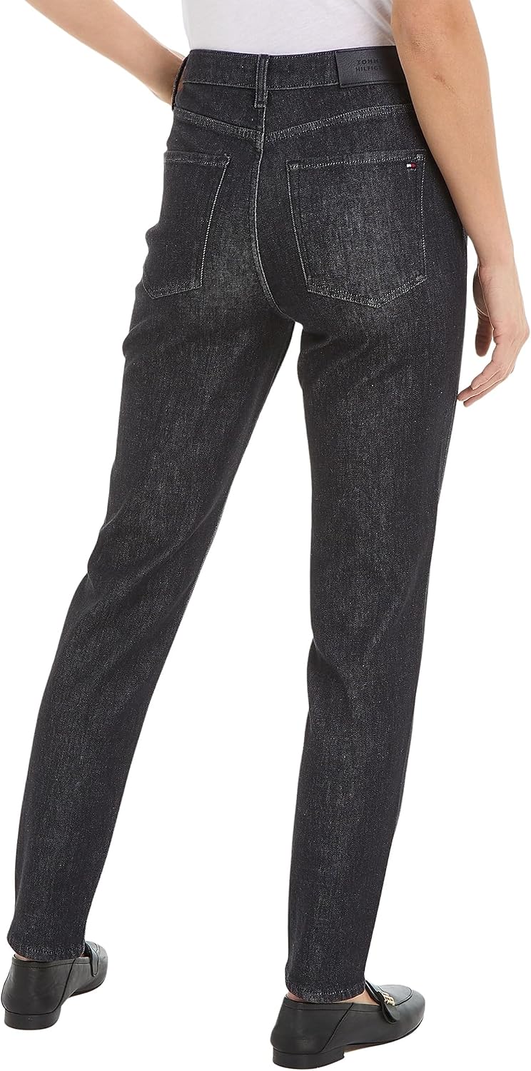 Tommy Hilfiger Damen Jeans Tapered Stretch 33W / 30L Liz, 33W / 30L Liz
