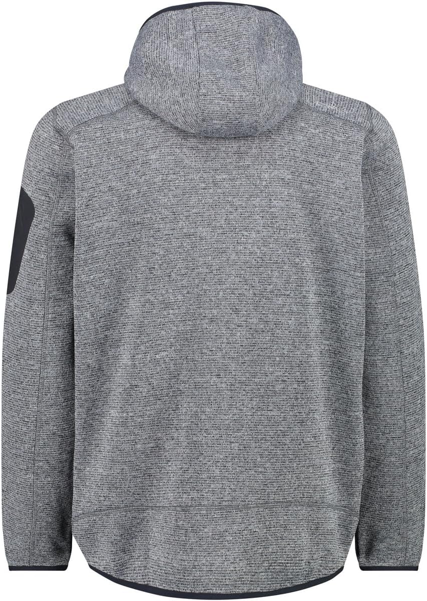 CMP, Fleecejacke für Herren 5XL Ice-Titanio-Nero, 5XL Ice-Titanio-Nero