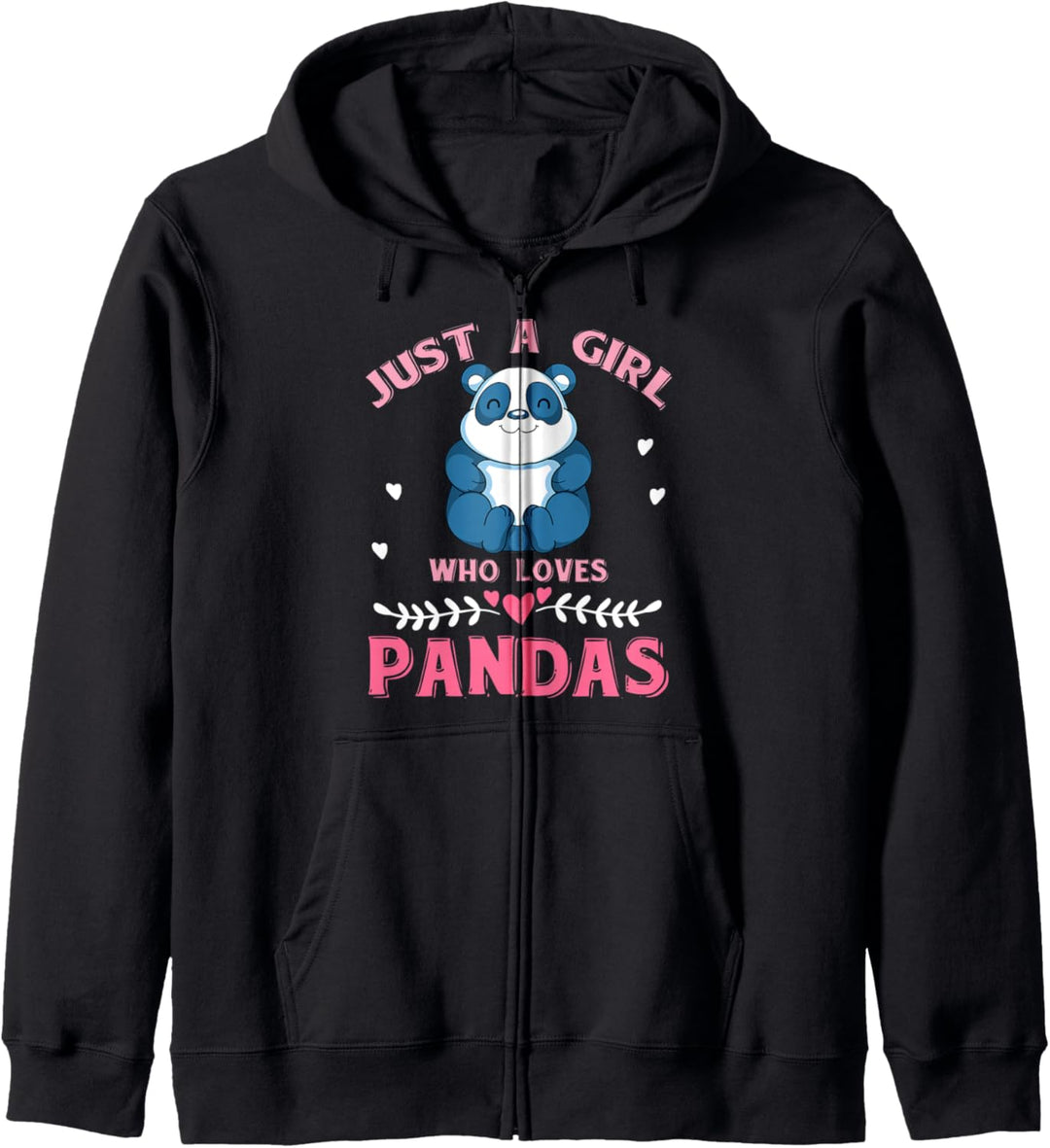 Pandabär Mädchen Chinesisches Zoo Tier Asien Panda Kapuzenjacke