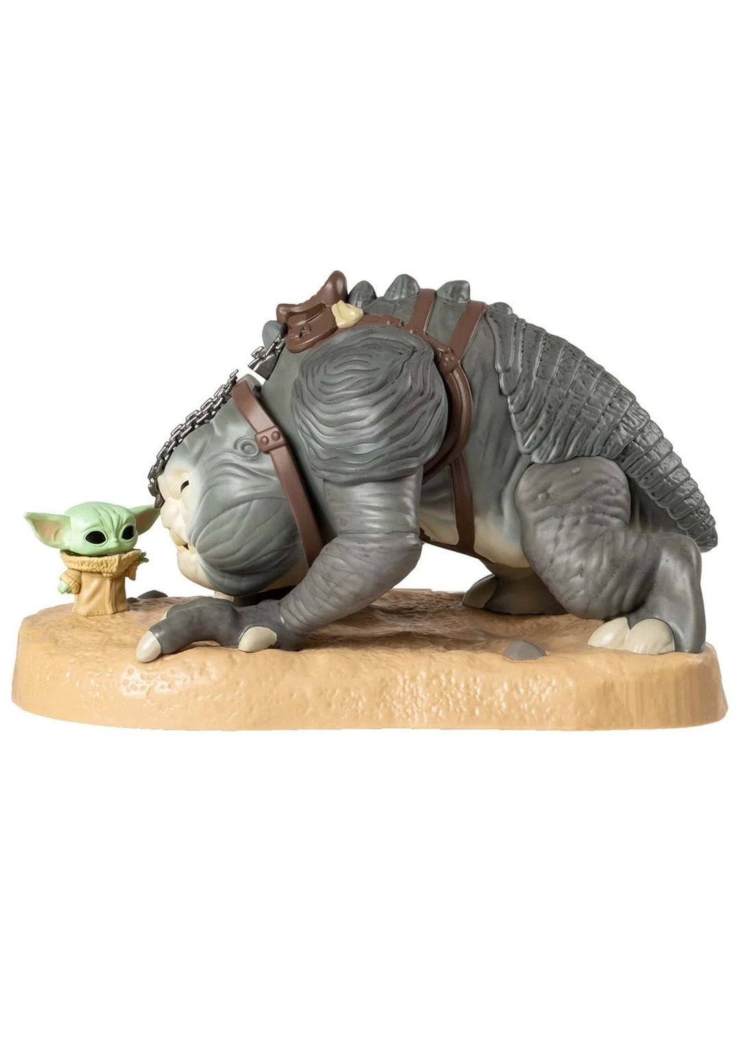 Funko Star Wars: The Book of Boba Fett Super Sized Jumbo Pop! Vinyl Figur Grogu with Rancor 25cm