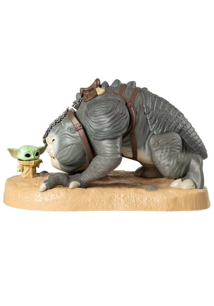 Funko Star Wars: The Book of Boba Fett Super Sized Jumbo Pop! Vinyl Figur Grogu with Rancor 25cm