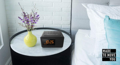 Panasonic RC-800EG-K Radiowecker (Snooze-Taste, Sleeptimer, Favoritentaste) schwarz