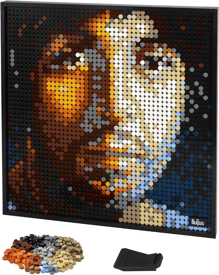 LEGO Art The Beatles 31198 Collectible Building Kit; An Inspiring Art Set for Adults that Encourages