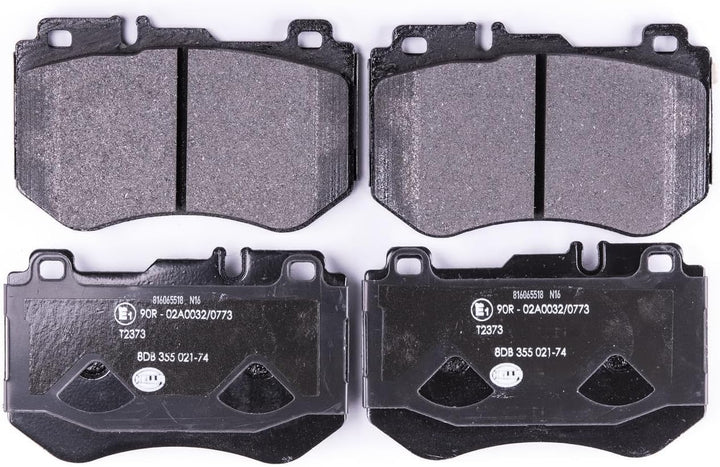 HELLA PAGID 8DB 355 021-741 Bremsbelagsatz - T2373 - Dicke/Stärke: 18.7mm - Bremssystem: Brembo - fü
