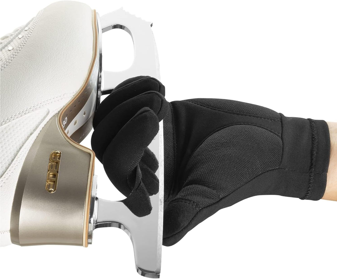 Edea E-Handschuhe Schnittschutz, Schwarze Farbe, Grösse: S