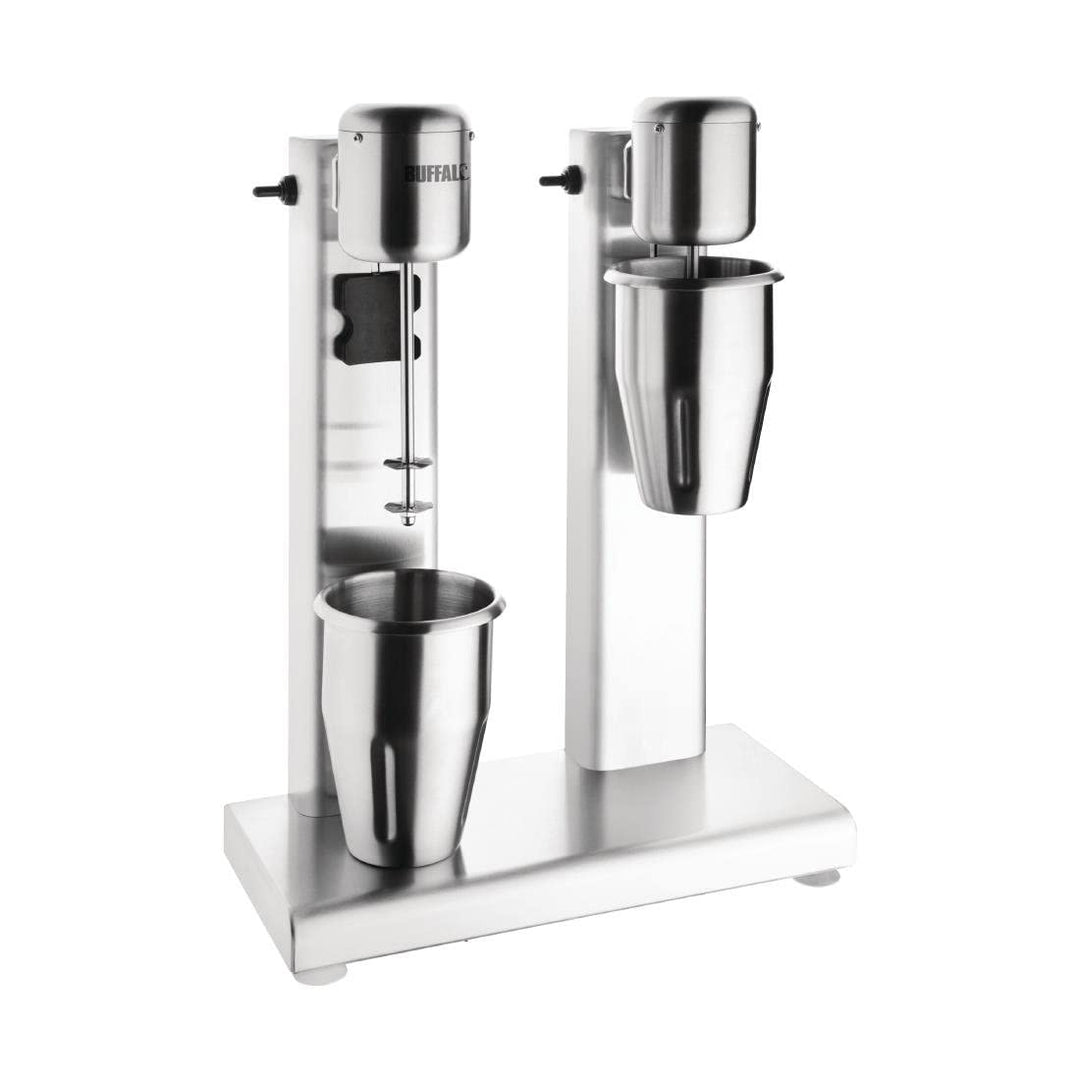 Buffalo Doppelkopf-Milchshake-Mixer, für Restaurants, kommerzieller Standmixer, professionelles Küch