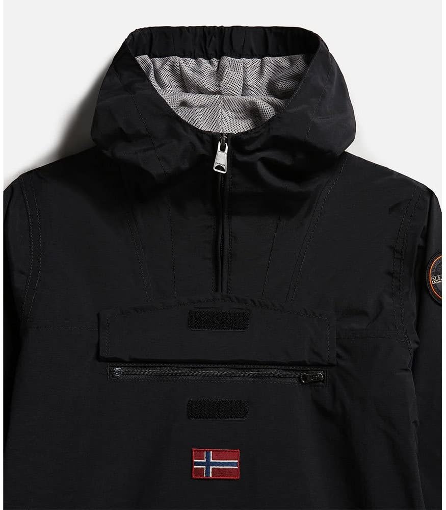 Napapijri Unisex Kinder Jacke 8 Jahre Black 041, 8 Jahre Black 041