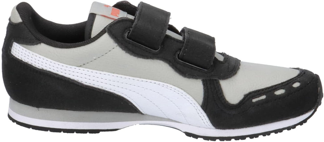 PUMA Unisex Kinder Cabana Racer Sl 20 V Ps Sneaker, Ash Gray Puma White Puma Black