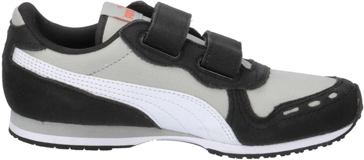 PUMA Unisex Kinder Cabana Racer Sl 20 V Ps Sneaker, Ash Gray Puma White Puma Black
