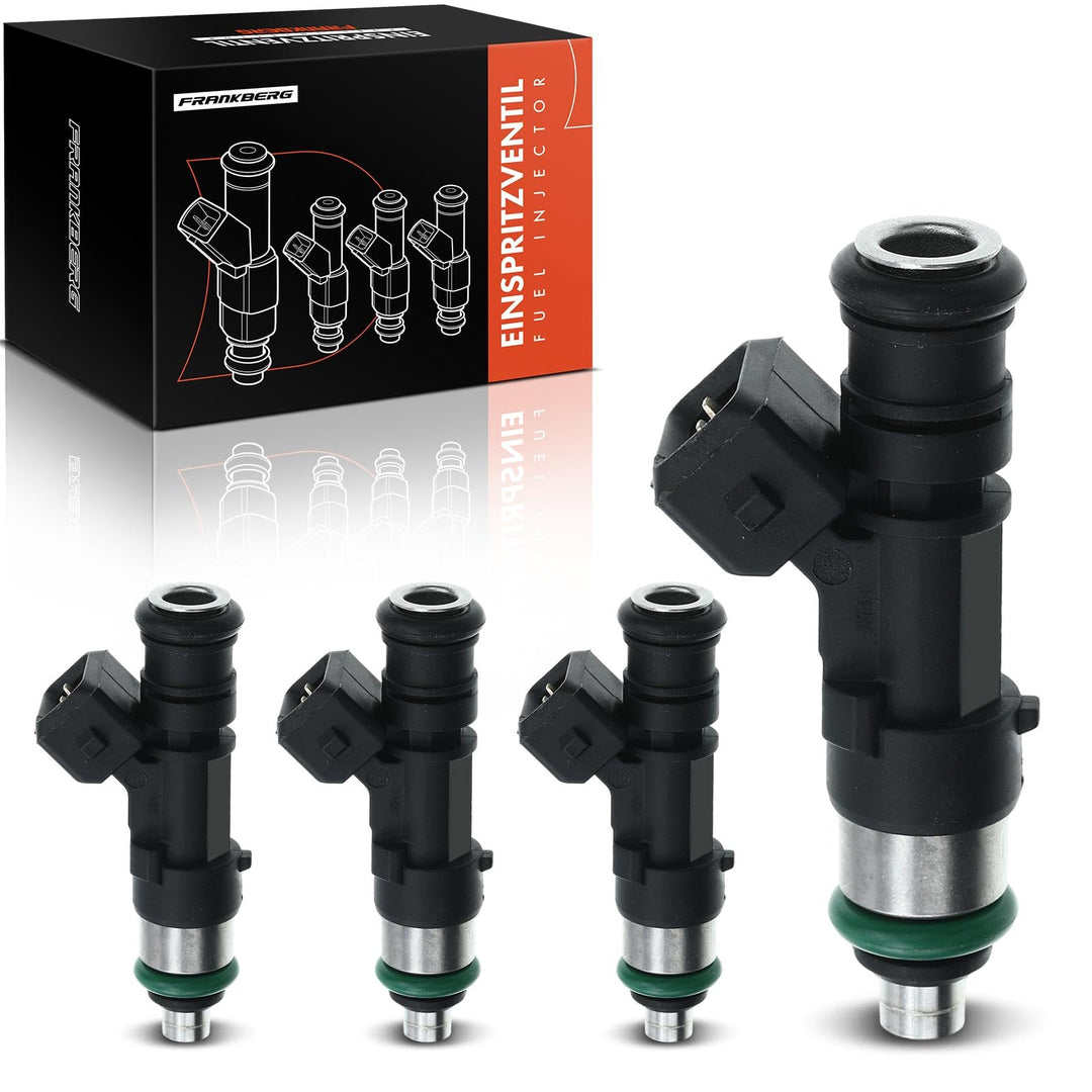 Frankberg 4x Einspritzventil Einspritzdüse Injektor Kompatibel mit C-Max DM2 1.6L 2007-2010 Focus II