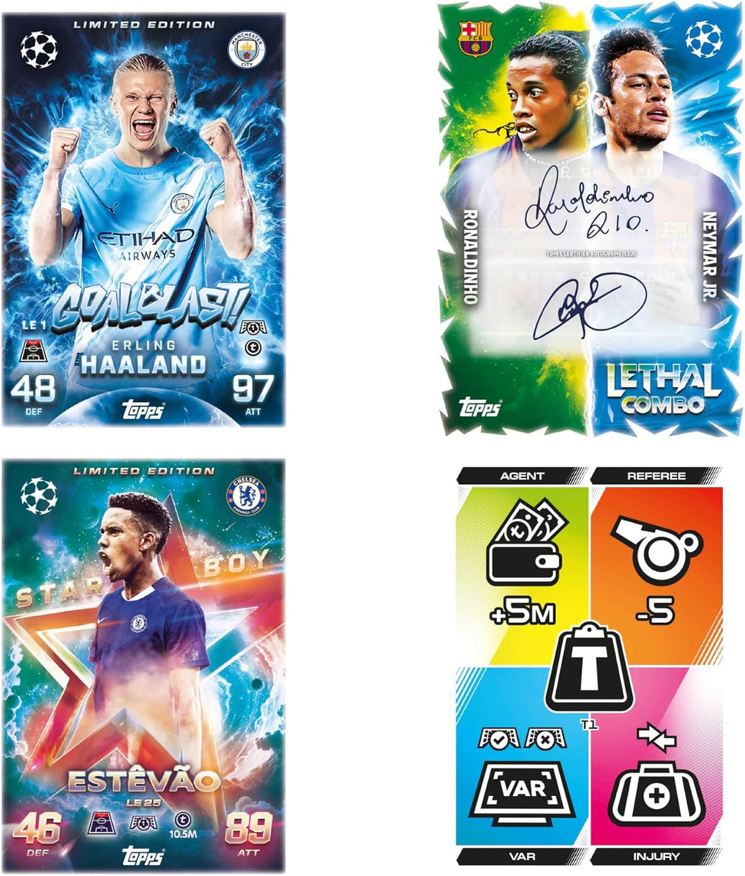 Starterpaket Spielkarten Attax UCL 25-26