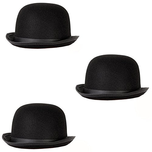 Party Discount SPARPACK! Hut Melone schwarz Einheitsgrösse 6 Stk.