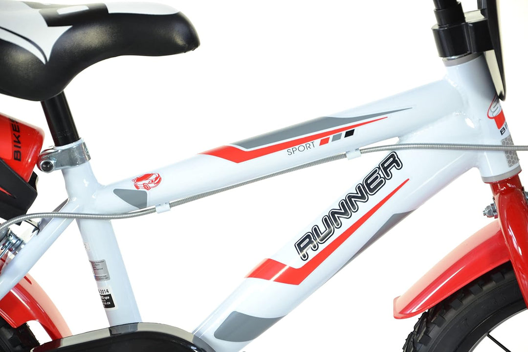 SCH Junge Bicycle Runner Children's Bicycle 14" (4-6 years) Rot, 14" (4-6 years) Rot
