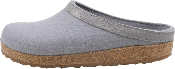 HAFLINGER Grizzly Torben 713001 Damen Herren Hausschuhe Pantoffeln Wolle 41 EU Grau, 41 EU Grau