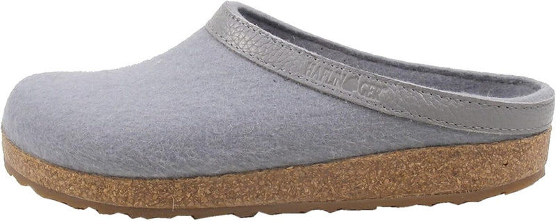 HAFLINGER Grizzly Torben 713001 Damen Herren Hausschuhe Pantoffeln Wolle 41 EU Grau, 41 EU Grau