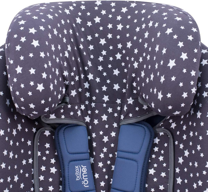JYOKO Kids Bezug für Autositz kompatibel mit Romer Advansafix, Evolva IV M, aus Baumwolle (Winter Sk