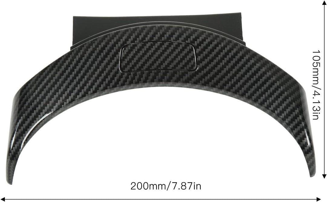 2056803307 Ersatz für Mercedes‑Benz W205 C200 C250 C300 W253 GLC260 GLC200 (Kohlefaser-Stil), Kohlef
