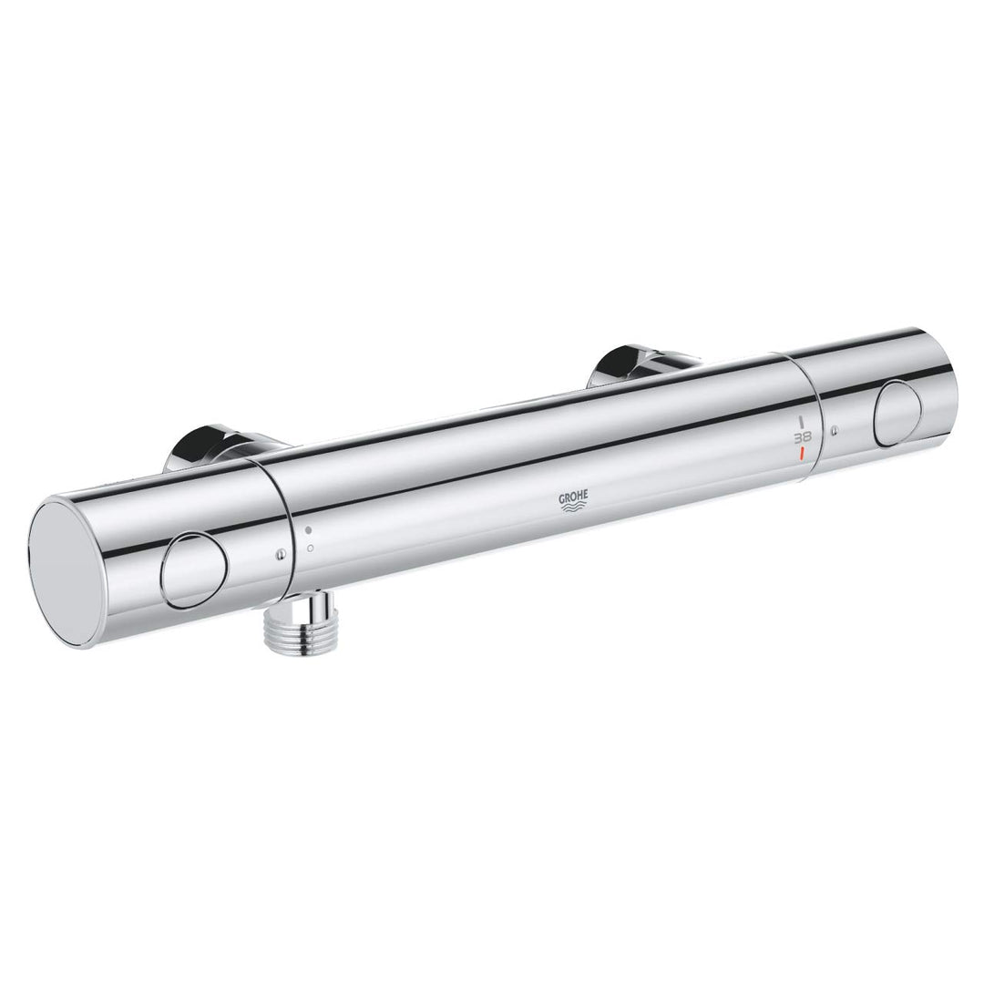 Grohe Grohtherm 800 Cosmopolitan | Thermostat-Brausebatterie, ohne Anschlüsse - mit ergonomischem Me