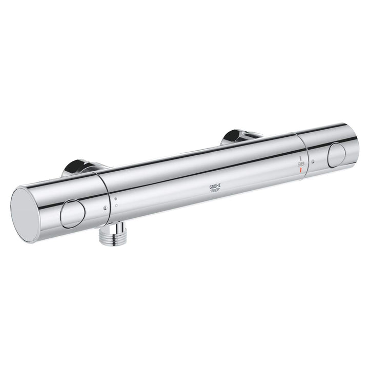 Grohe Grohtherm 800 Cosmopolitan | Thermostat-Brausebatterie, ohne Anschlüsse - mit ergonomischem Me