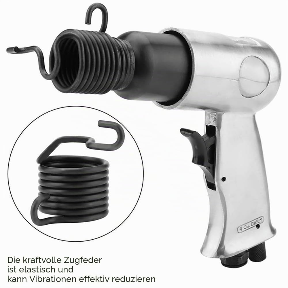 Nadelentroster,Druckluft Nadelentroster,Druckluft Entroster,11pcs Rostentferner Ersatzkopf 4500U/min