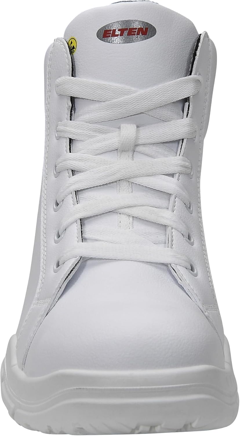 Elten Sicherheitsschnürstiefel "White Loop Mid" ESD S2, Grösse 40, 76016 40 EU, 40 EU