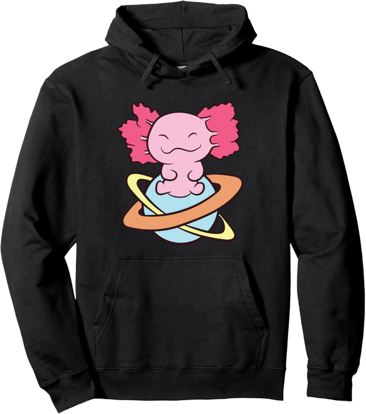 Süsse Axolotl In Space Love Axolotls Pullover Hoodie