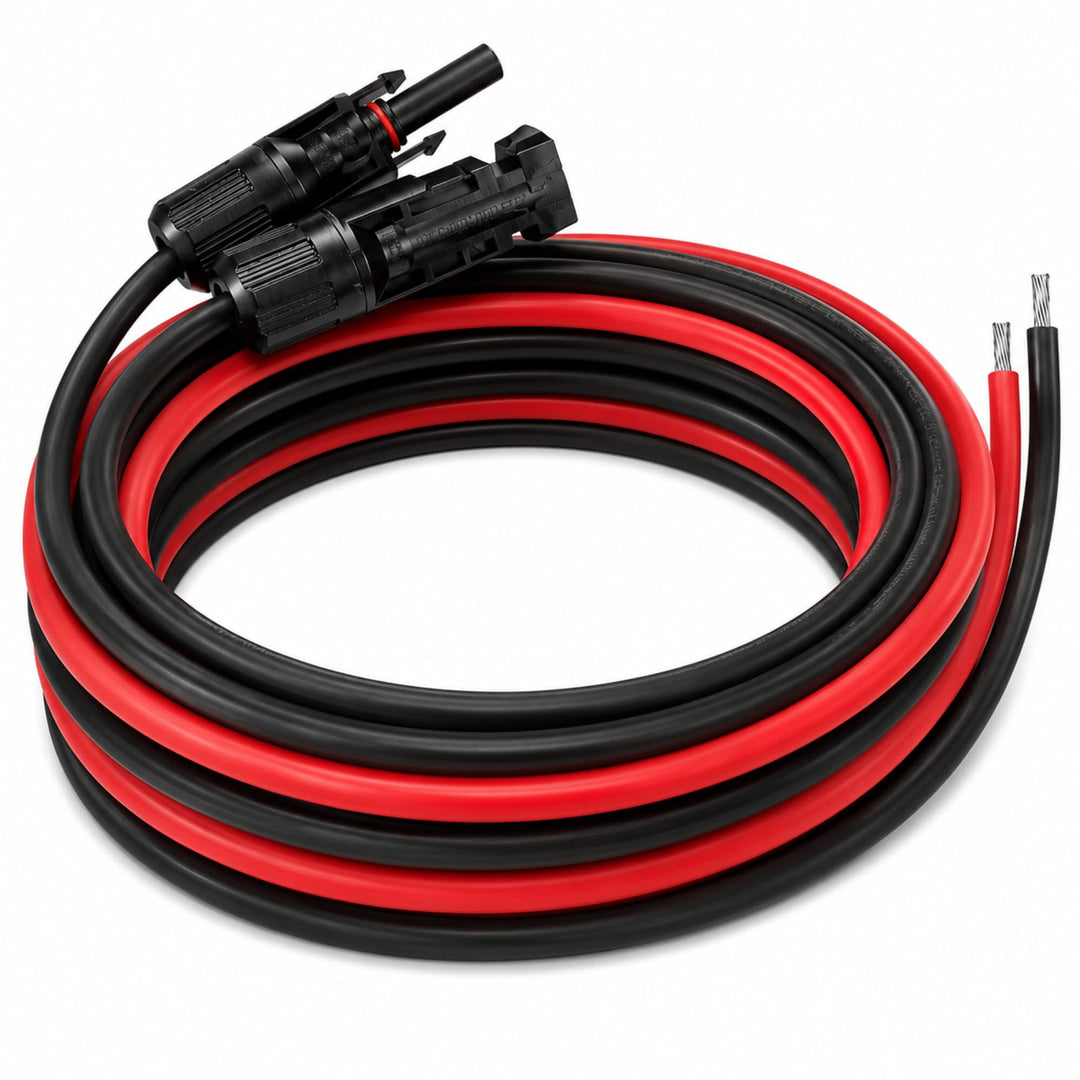Offgridtec 15m 6mm² Profi-Verbindungskabel mit PV-Stecker, 15m