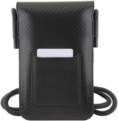 BMW Tasche BMOWBPUCARTCBK Geldbörse Bag Schwarz Carbon Tricolor Line