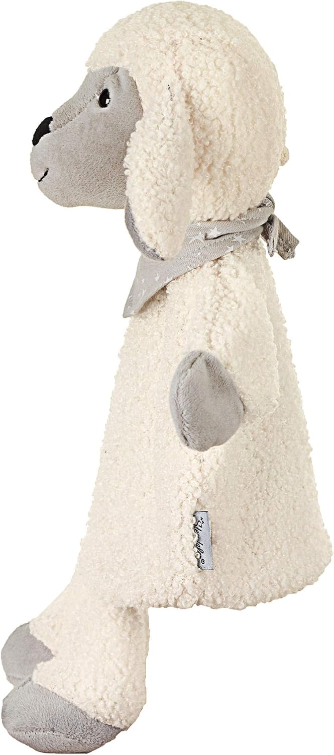 Sterntaler 3601968 Handpuppe Schaf Stanley, Ideal für Puppentheater und Rollenspiele, 30 cm, Beige