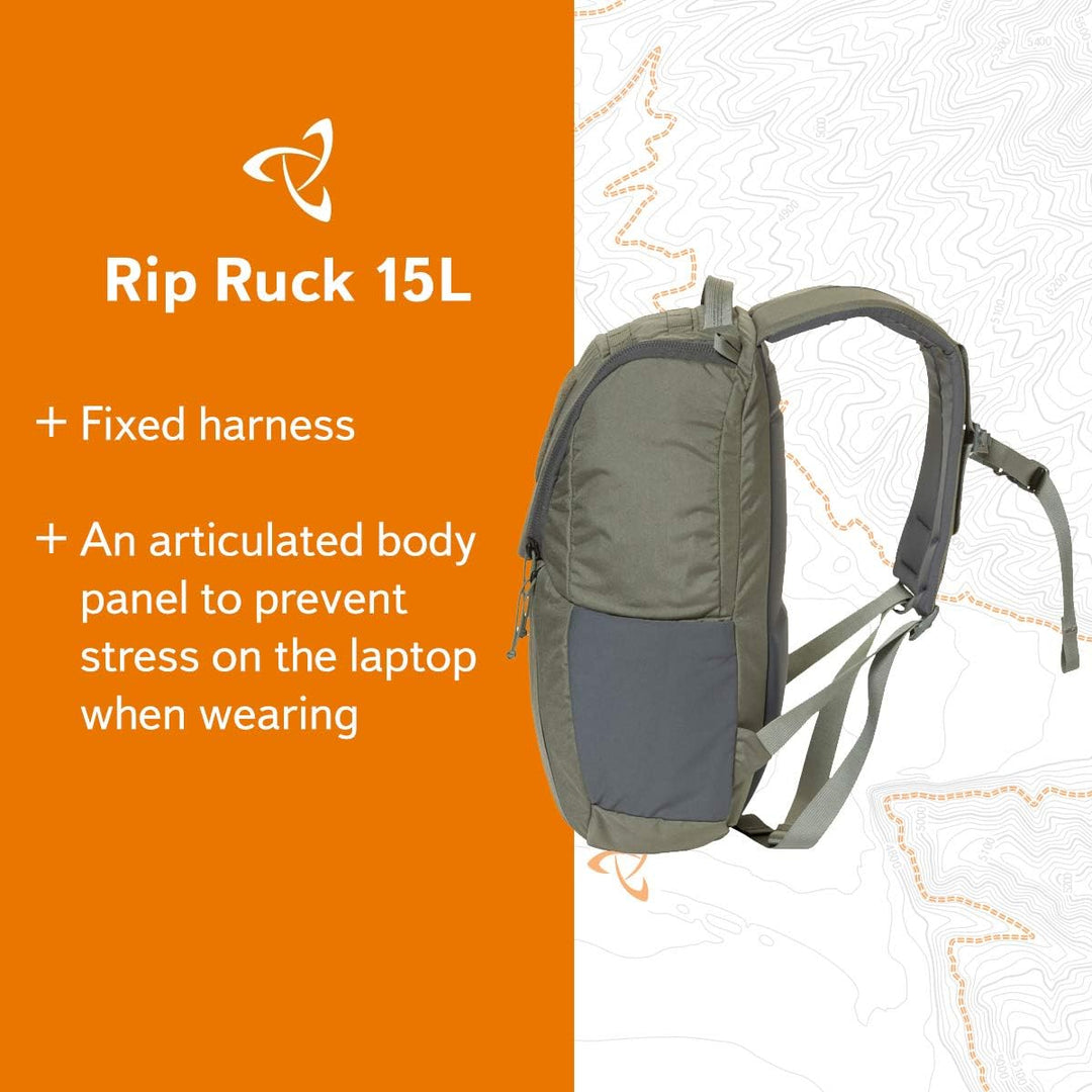 Mystery Rip Ruck Daypack 15 L Foliage Green, Foliage Green