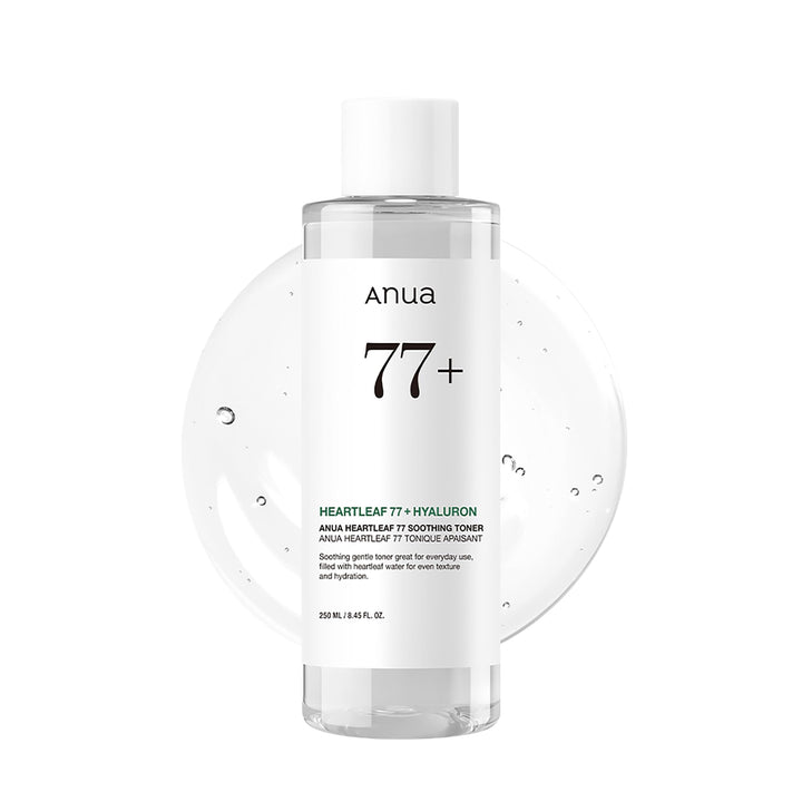 ANUA Heartleaf 77% beruhigender Toner I pH 5,5 Problemheilung, beruhigende Haut, erfrischend, feucht