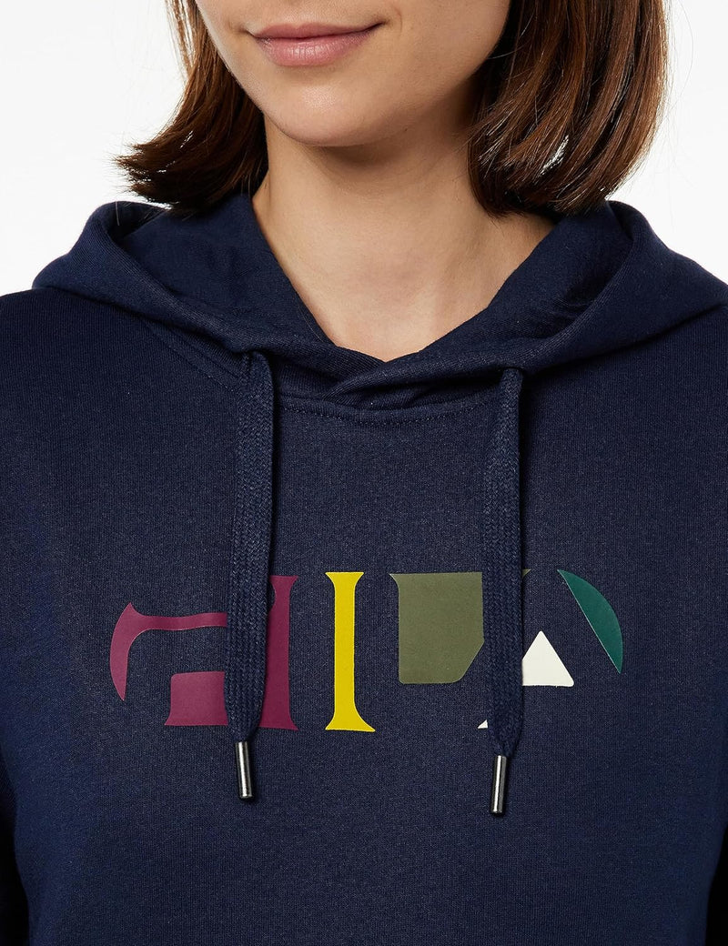 FILA Damen Bornheim Hoody XL Black Iris, XL Black Iris