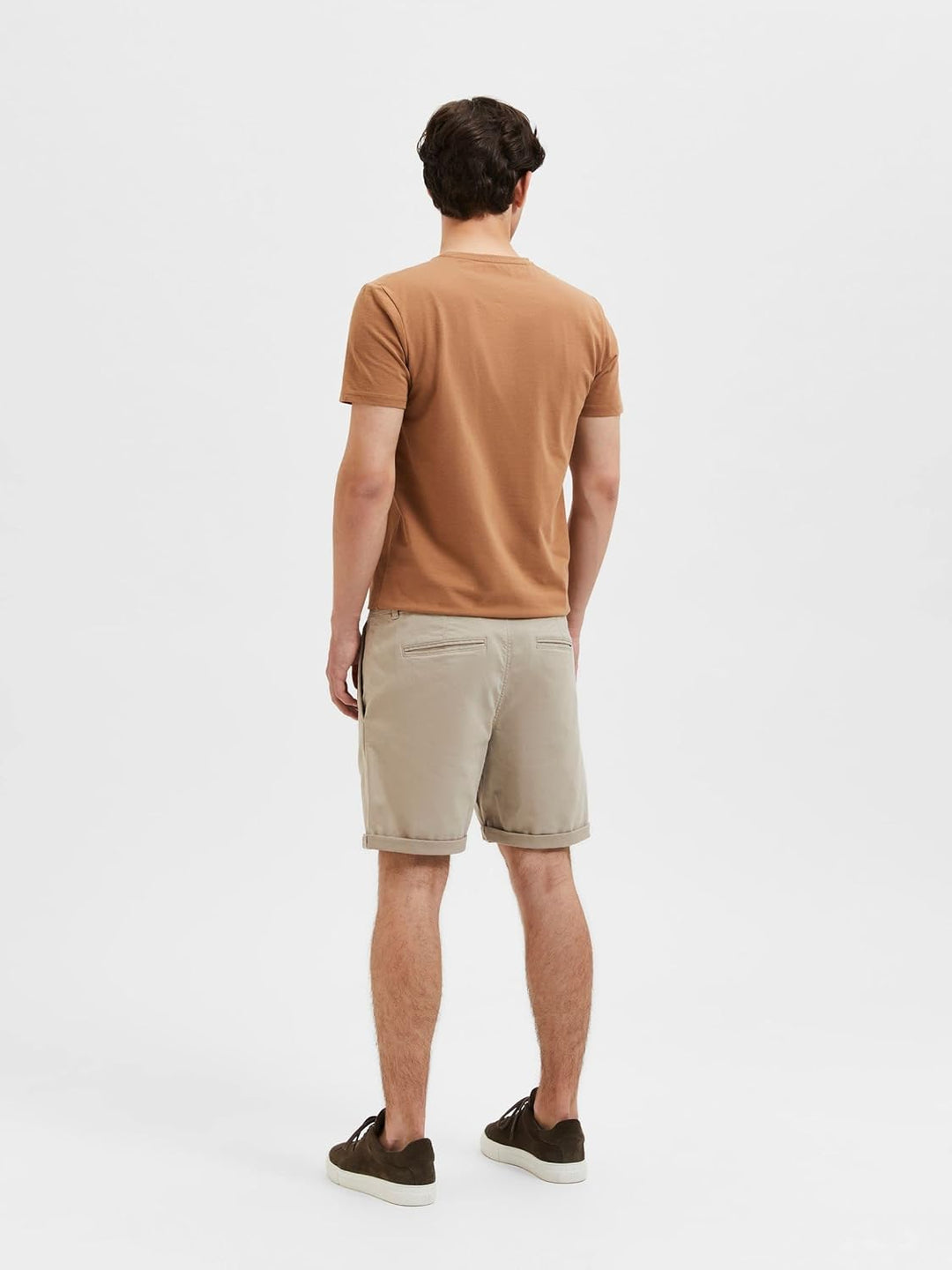 Selected Homme Herren Slhcomfort-Gabriel Shorts W Noos Chinoshorts XXL Pure Cashmere, XXL Pure Cashm