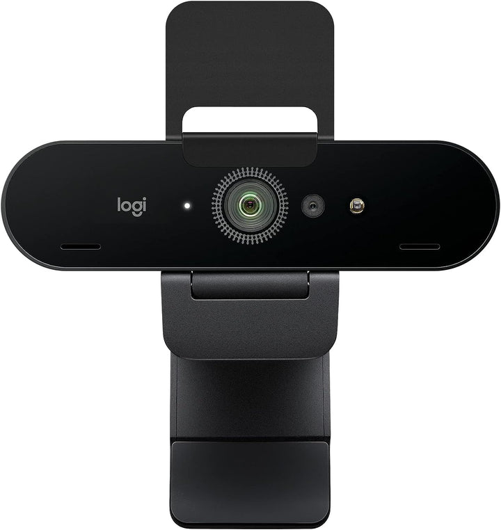 Logitech Brio Stream Webcam – Ultra 4K HD Videoanrufe, HD Auto Lichtkorrektur, Streaming, Schwarz