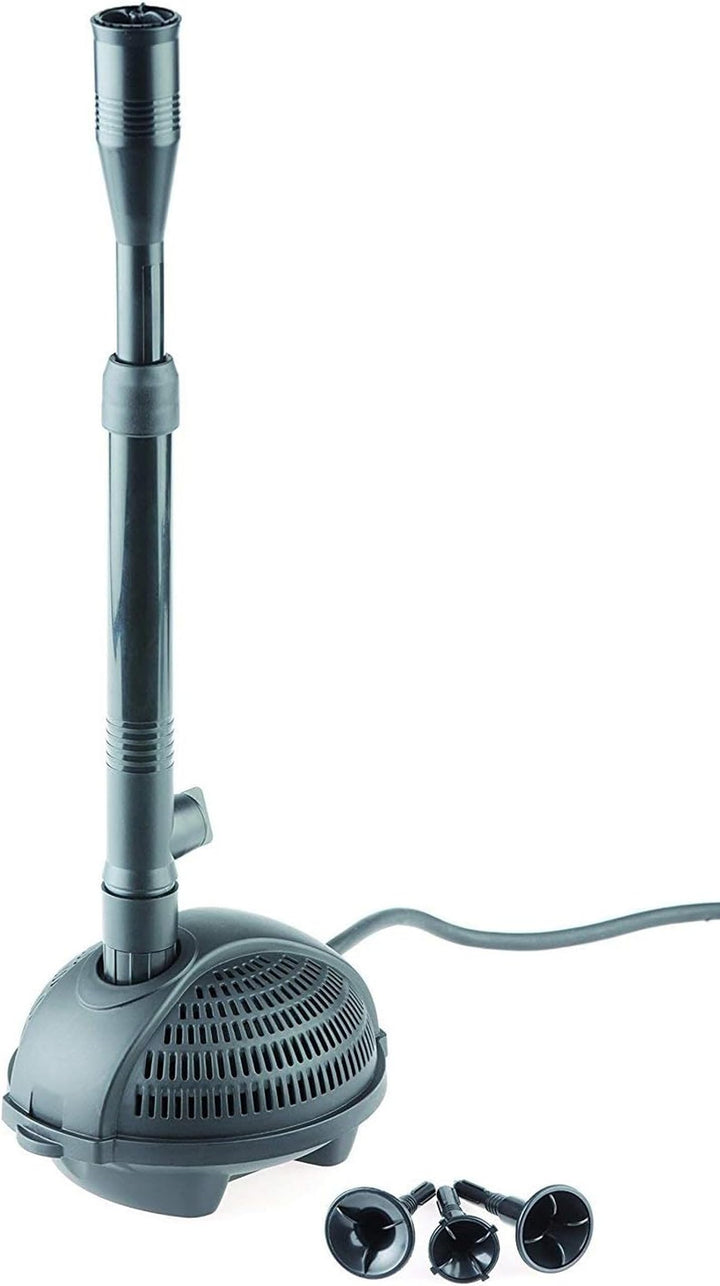 Pontec 56465 Wasserspielpumpe PondoVario 750, Wasserspiel, Teichpumpe, Fontänenpumpe, Gartenteich, Z