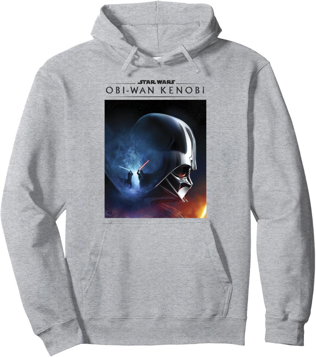 Star Wars: Obi-Wan Kenobi Vader Helmet Lightsaber Poster Pullover Hoodie