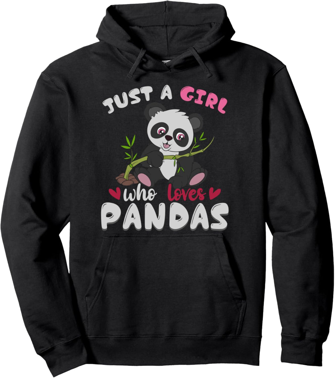 China Pandabär Baby Asiatisches Zoo Tier Süsses Panda Mädchen Pullover Hoodie
