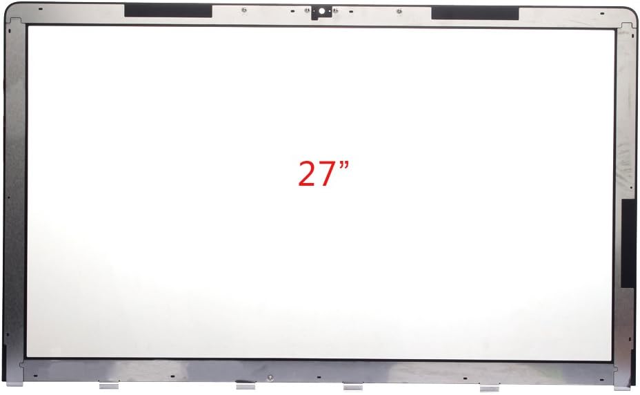 OLVINS Neu LCD Glas für Apple iMac 27'' A1312 Glas Front Screen Panel Bezel 2009 2010