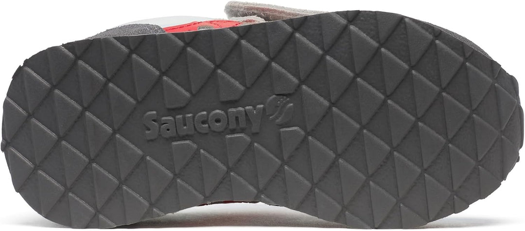 Saucony Jazz Original Vintage Herren Sportschuhe 46.5 EU Weiss Grau Rot, 46.5 EU Weiß Grau Rot