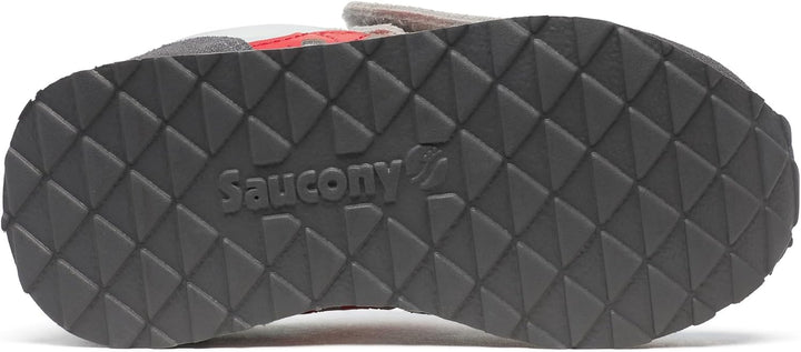 Saucony Jazz Original Vintage Herren Sportschuhe 46.5 EU Weiss Grau Rot, 46.5 EU Weiß Grau Rot