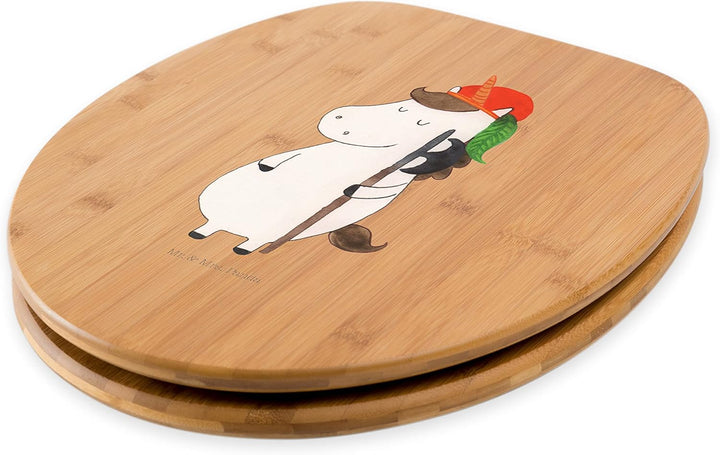 Mr. & Mrs. Panda Motiv WC Sitz Einhorn Bube - Geschenk, Klobrille, Pegasus, Toilette, Einhorn Deko,