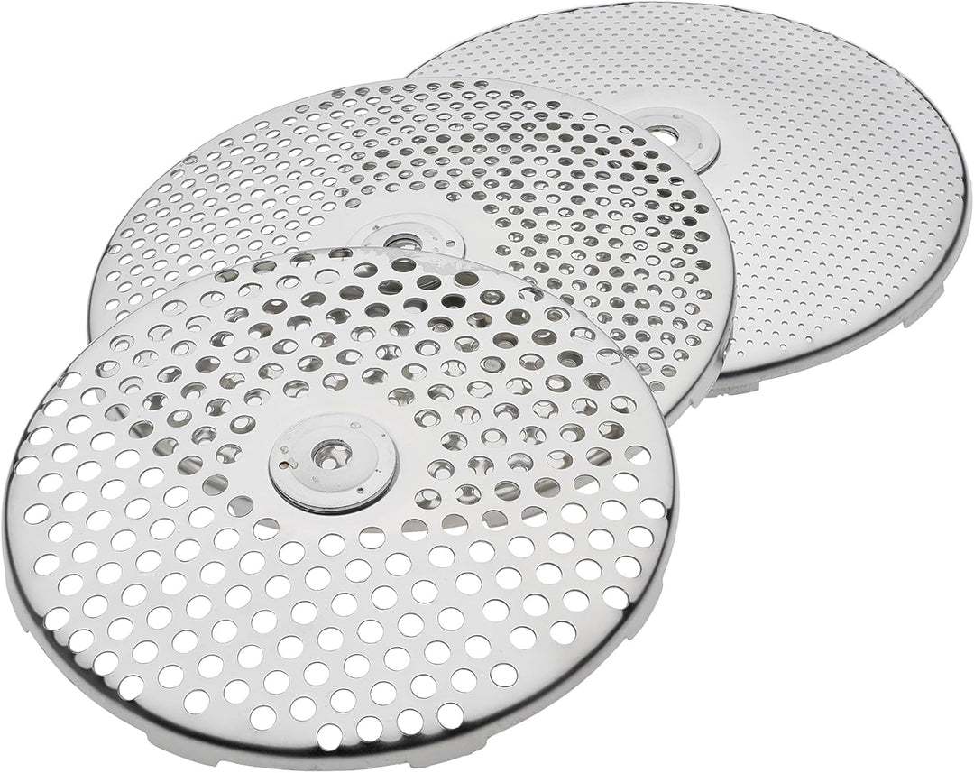KÜCHENPROFI Passiergerät TRIO aus hochwertigem, rostfreiem Edelstahl, Ø 20 cm, inklusive 3 Aufsatzsc