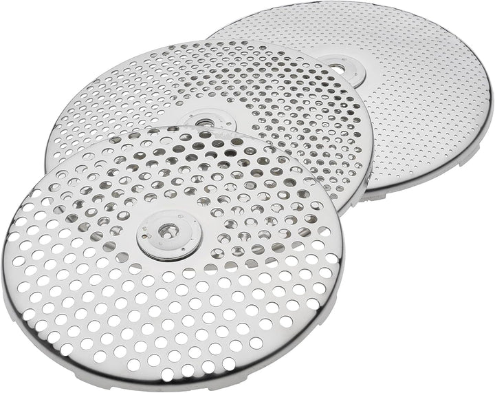 KÜCHENPROFI Passiergerät TRIO aus hochwertigem, rostfreiem Edelstahl, Ø 20 cm, inklusive 3 Aufsatzsc