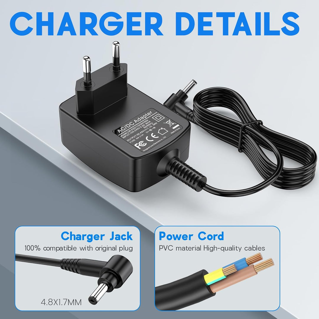 ASUNCELL 3900mAh V11 Akku für Dyson (Screw in Type) mit Ladegerät, Bürste und Schrauben, 25.2V Ersat