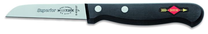 F. DICK Gemüsemesser, Superior (Messer mit Klinge 7 cm, X55CrMo14 Stahl, nichtrostend, 56° HRC) 8403