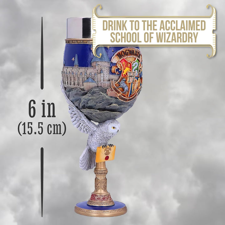 Nemesis Now Collectable Goblet Harry Potter Hogwarts School of Witchcraft and Wizardry Kelch zum Sam