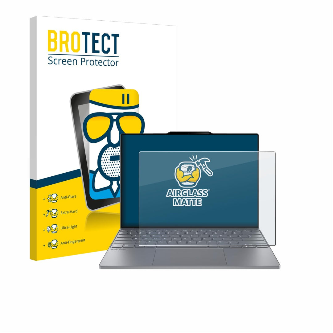 BROTECT Entspiegelungs-Schutzglas für Lenovo ThinkBook 13x Gen 4 Schutz-Folie Panzerfolie Glas Matt