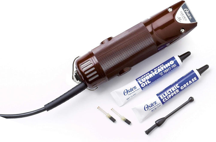 Oster 185552 Oster-Schermaschine Golden A5 2-speed ohne Schermesser, Braun, Braun
